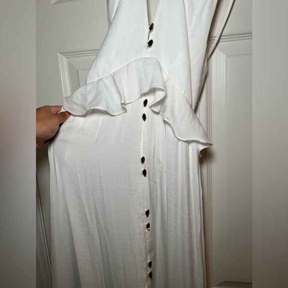 ASOS white long dress - Picture 4 of 4